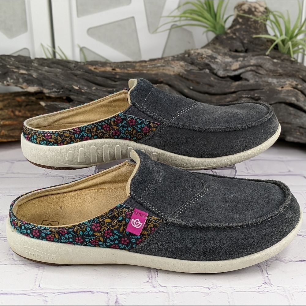 Spenco Siesta Via Pattern Slides Mules - Picture 3 of 9